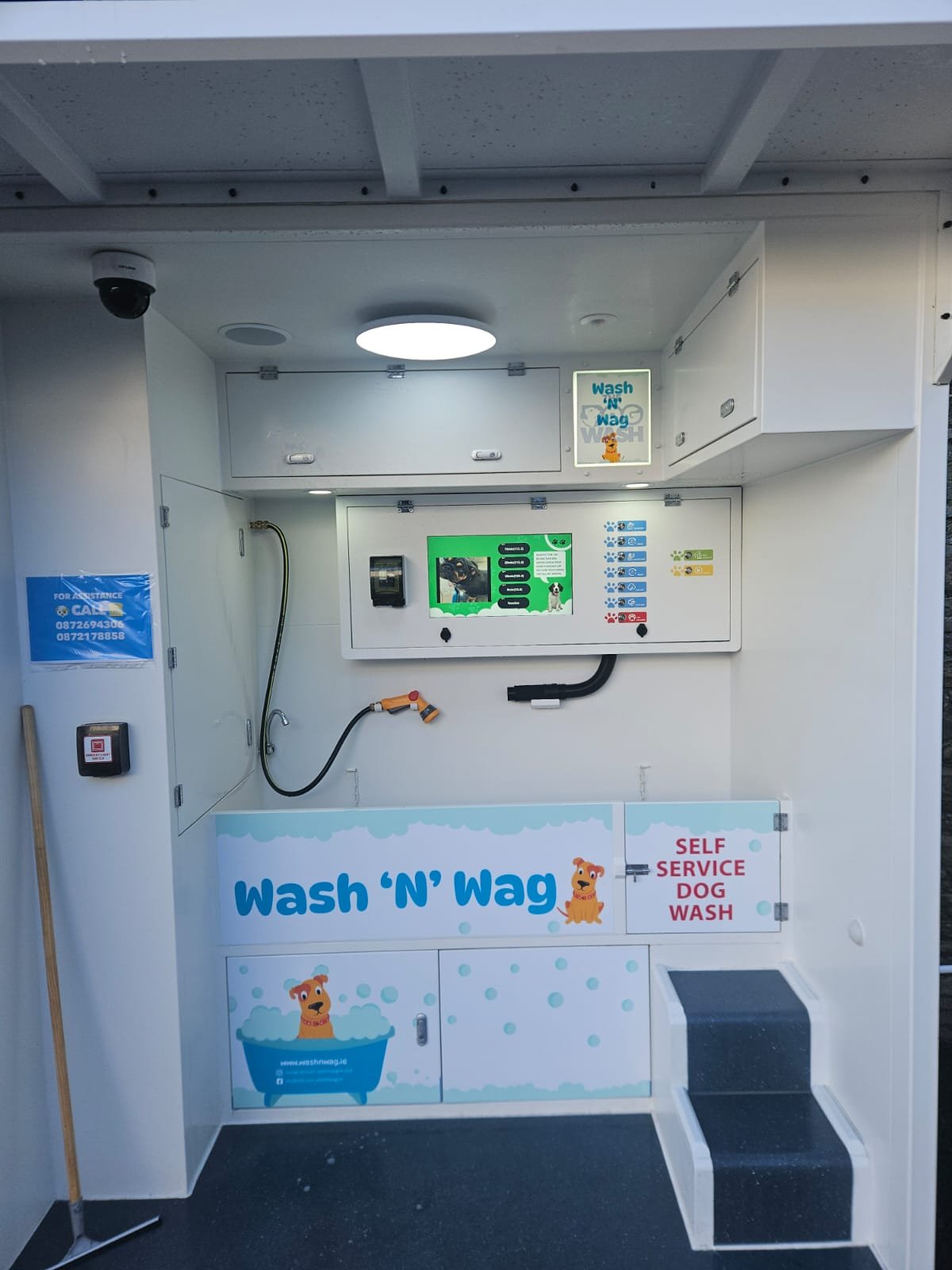 WashNWag dog wash station at Market Cross Shopping Centre, Kilkenny